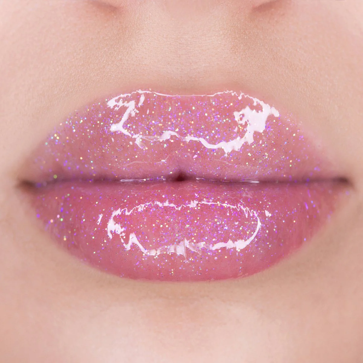 glossy lips